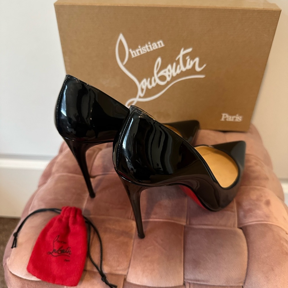 Christian Louboutin Black Pigalle Heels - Picture 2 of 15